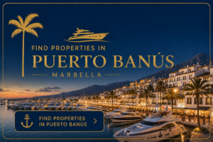 Luxury apartments and marina lifestyle properties in Puerto Banús Marbella.