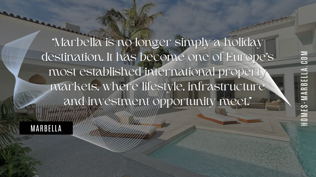 uxury villa in Marbella representing the city's growth as an international property investment destination.