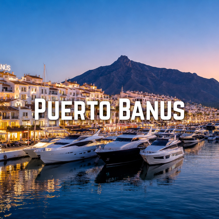 Properties and apartments for sale in Puerto Banús Marbella