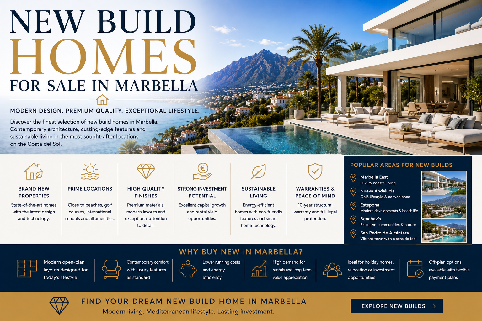 New Build Homes for Sale in Marbella
